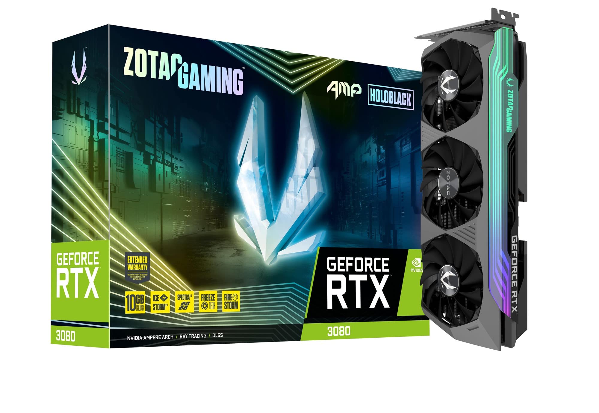 Amazon | ZOTAC GAMING GeForce RTX 3080 AMP Holo LHR